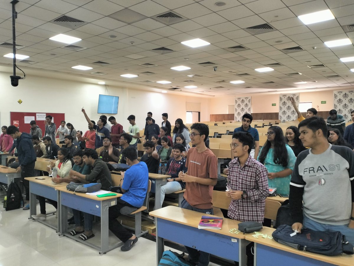 ScienceActivity's tweet photo. Today, @ScienceActivity had an interactive session for a new batch of #BS_MS students at @IISERPune. We demonstrated various science and mathematics #hands_on activities &amp; discussed various possible ways in which students can interact and connect with us. https://t.co/cMaWkrX6Zi