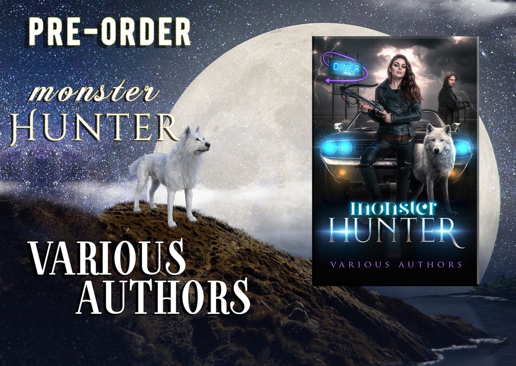Pre-order Monster Hunter for .99 pennies. Help raise funds for Charity.
books2read.com/monsterhunter
When you make your living on the open road fighting monsters, love is barely in the rearview mirror.
#immortalbloodlines #monsterhunter #amaryllispnr  #paranormalromance #supernatural