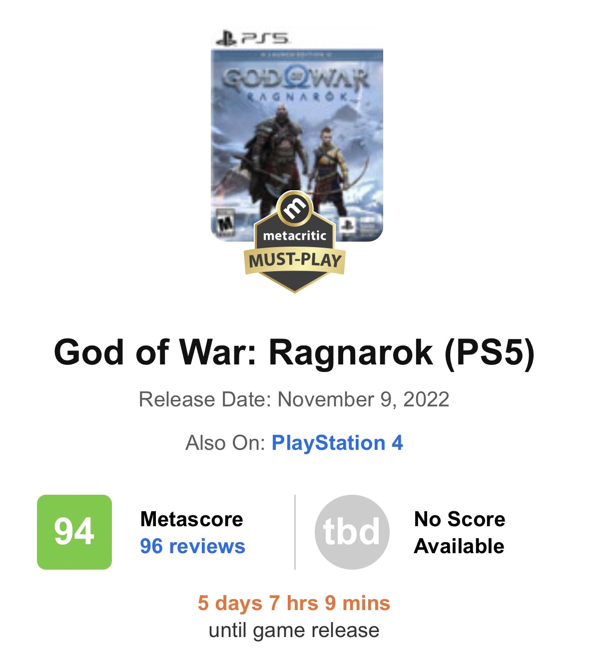 God of War - Metacritic