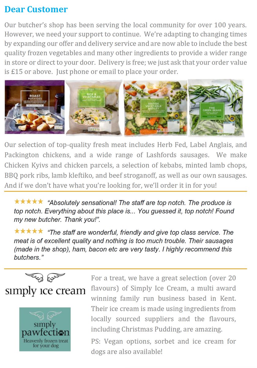 The Teddington Butcher tweet media