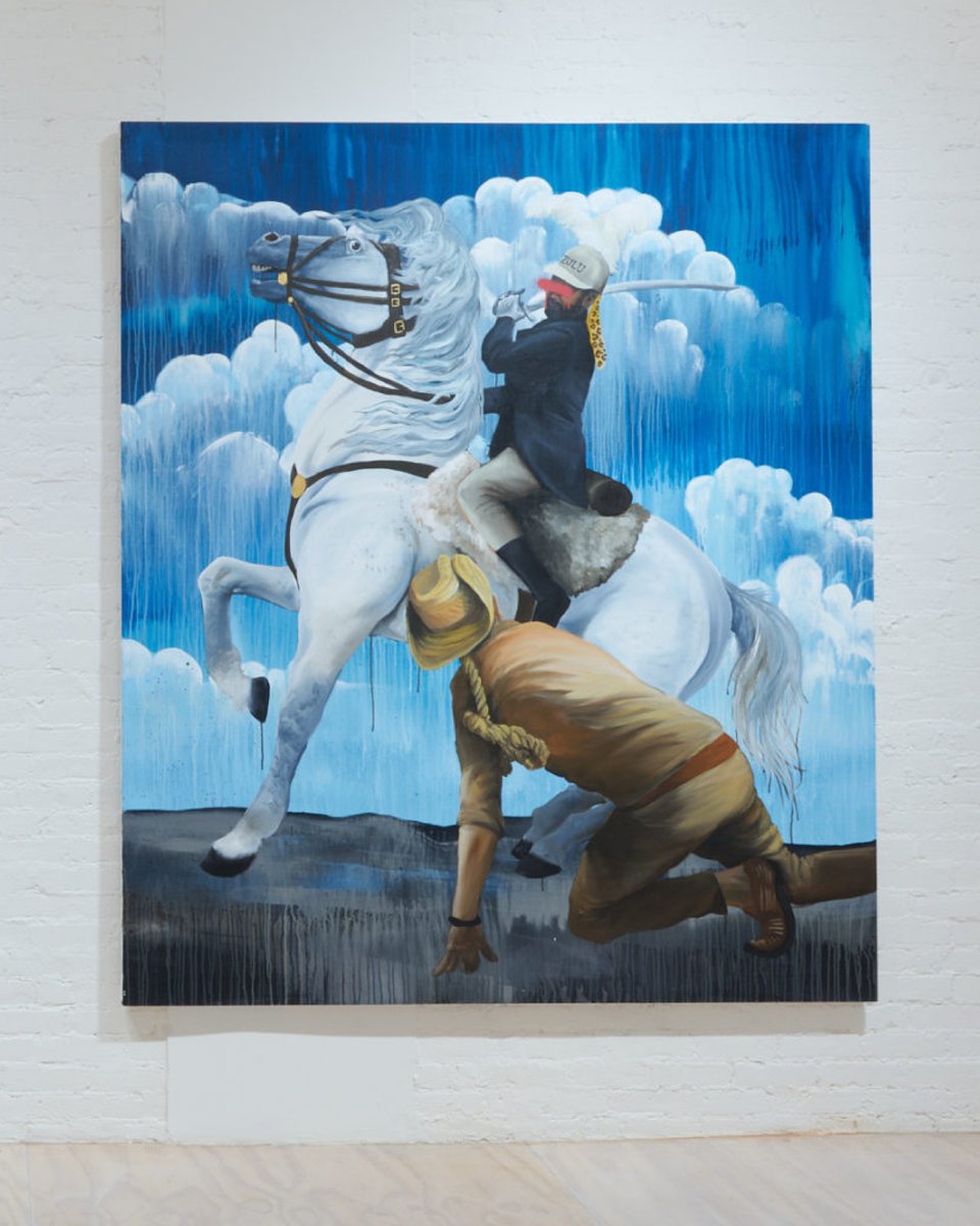 Artist Umar Rashid collides history and fantasy to create epic narrative paintings that examine the evolution of colonial power, and how it might be undone.

See "Umar Rashid: Ancien Regime Change 4, 5, and 6" on view now at @momaps1.

Learn more → momaps1.org