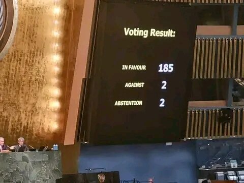 BatistaYanara's tweet photo. Contundente Victoria de #Cuba, la ONU volvió a ser escenario para un apoyo mayoritario de los países para los cubanos.

#MejorSinBloqueo https://t.co/drtYtP9rI7