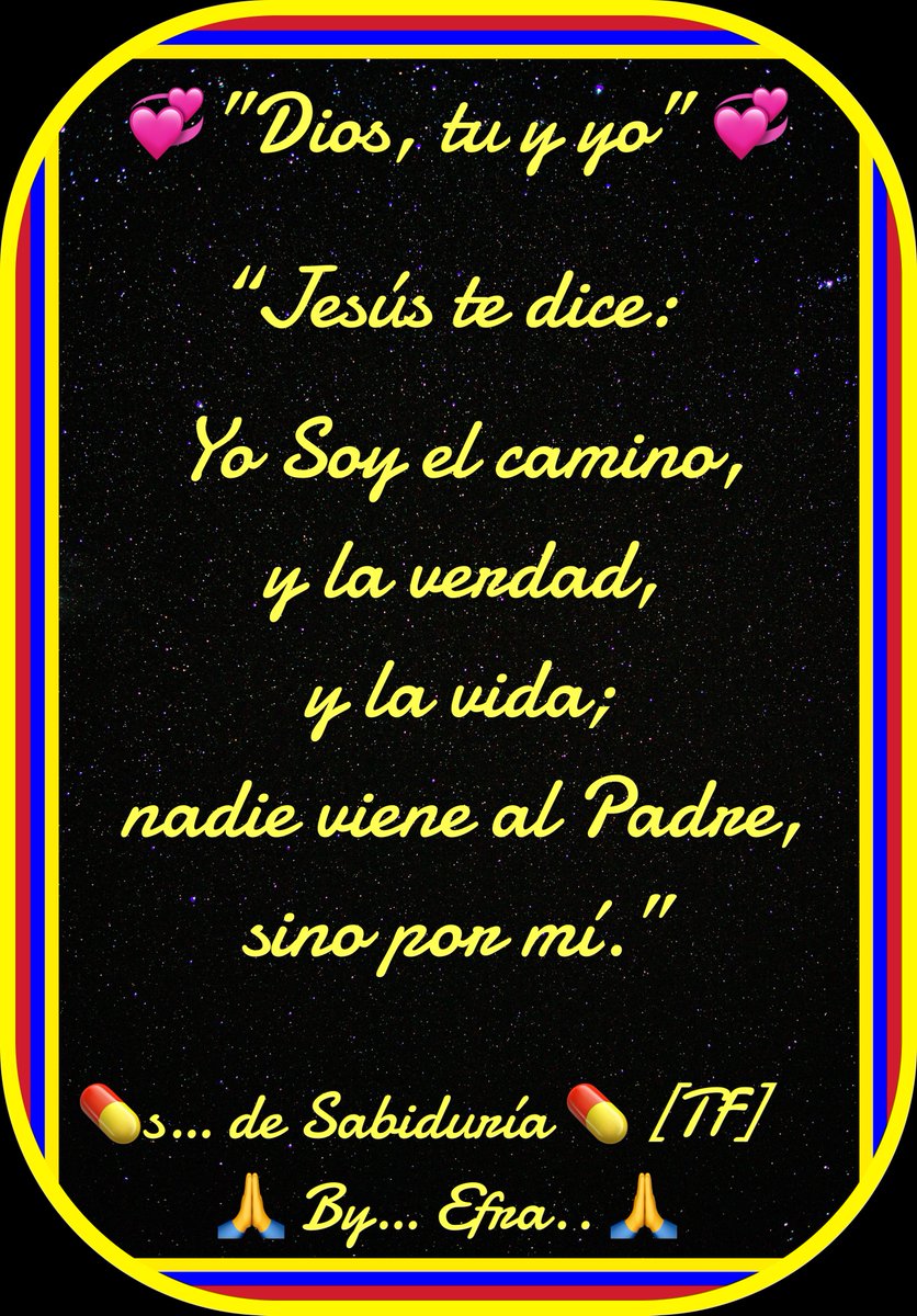 💊[TF]🇵🇷"El hecho más grandioso de la humanidad no es que el hombre haya pisado la luna, sino que el hijo de Dios haya pisado la Tierra"🇺🇸🙏