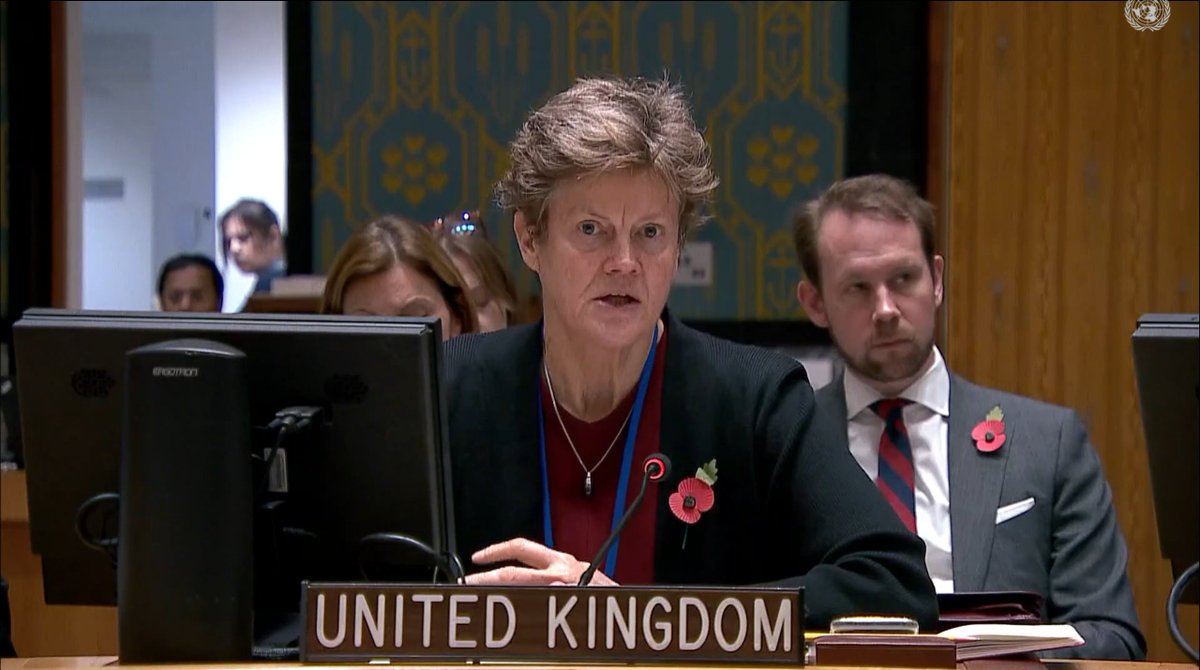 Conflicts are getting more complex. Peace Operations must adapt. 

Investing in prevention is essential. So is giving women a bigger role. 

Today at #UNSC we outlined our support for holistic peace &amp; the role of <a href="/UNPeacebuilding/">United Nations Peacebuilding</a> <a href="/AWLNetwork/">AWLNetwork</a> in building lasting peace.