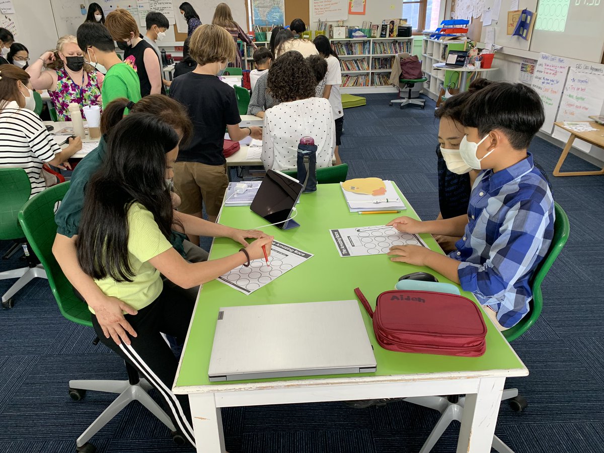 AISCElementary's tweet image. Fantastic parent participation at our first math morning of the semester with #AISCGrade5 parents, students, and teachers! #AISCElementary