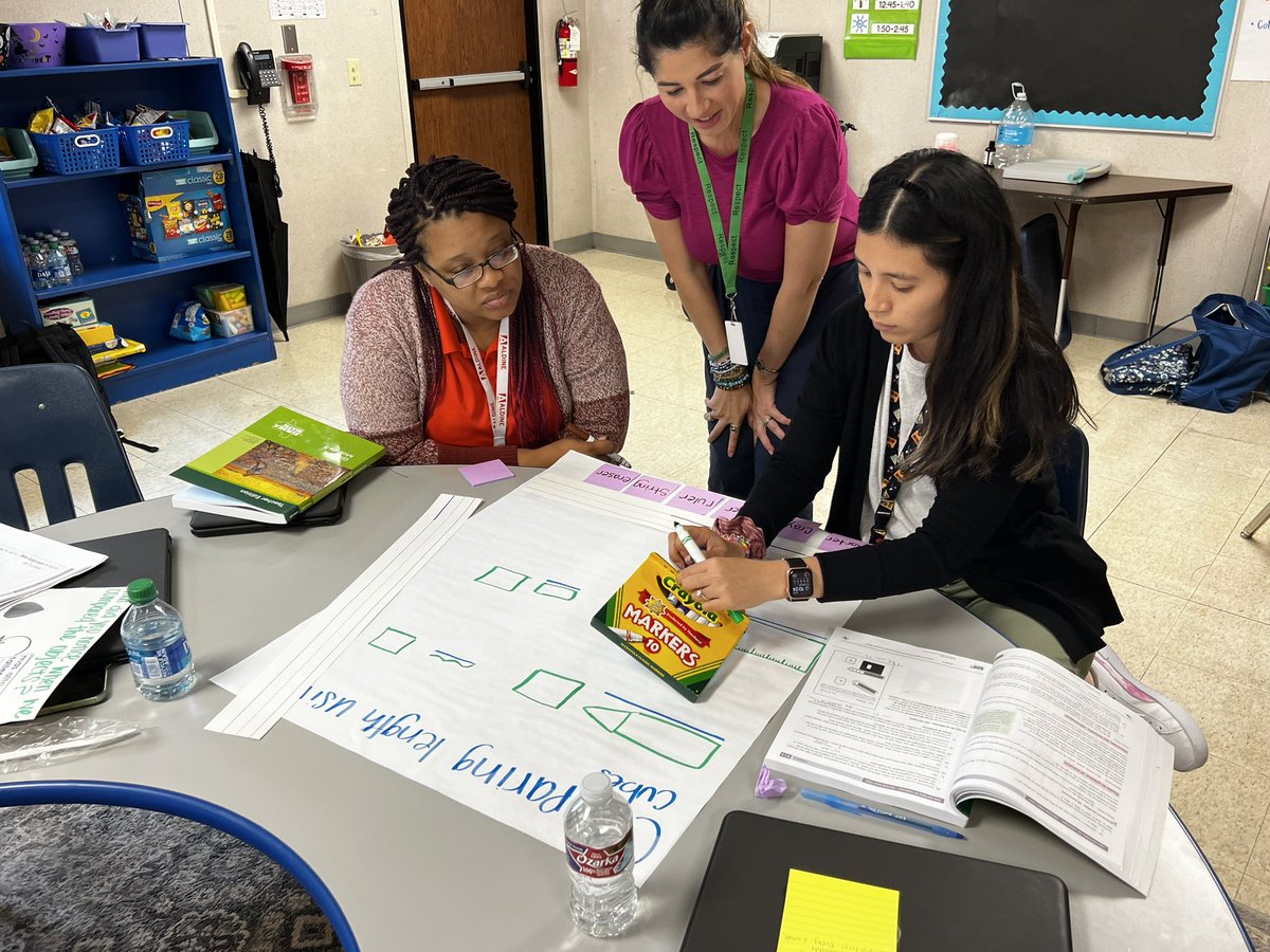 JAS_teach's tweet photo. Our hardworking teachers @Magrill_AISD created interactive anchor charts with sentence stems for next weeks lessons! Loved seeing their creativity come into play while they found ways to support the learning happening in their rooms @eureka_math #PowerOfPrimary #GreatnessTogether https://t.co/6Ot5XJ1gMa