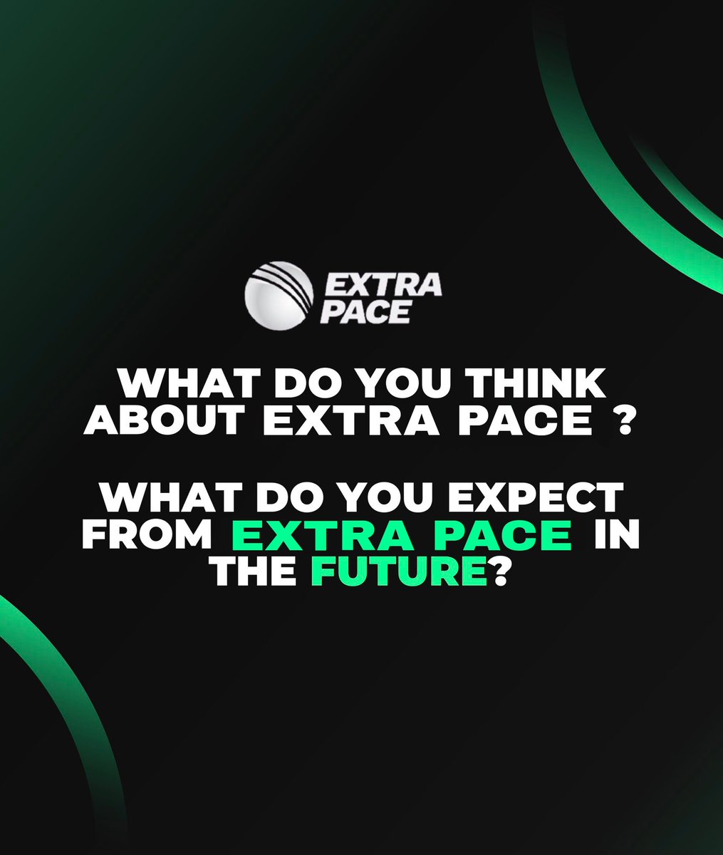 thesportscoder's tweet photo. Comment what you think about @ExtraPace ๐ฑ
#ExtraPace #PAKvsSA https://t.co/40wMv7rJRi