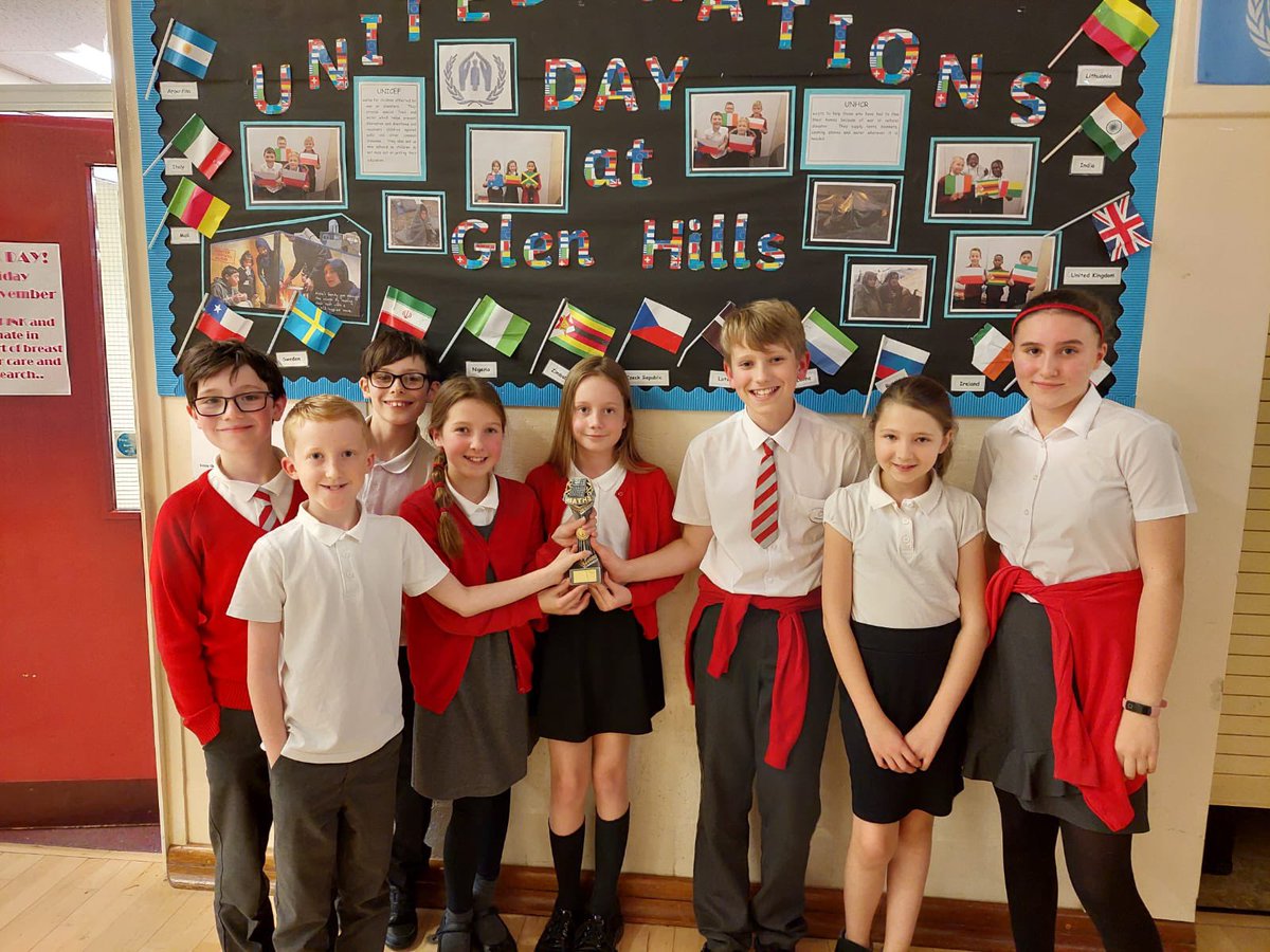 NewcroftPrimary's tweet photo. Congratulations to our winning team who took on pupils from schools in @Symphony_LT first Maths Quiz this afternoon!! 🏆A great afternoon of Maths for all. Thank you to @GlenHillsSchool for hosting ♥️ https://t.co/kAtBsAqV8t