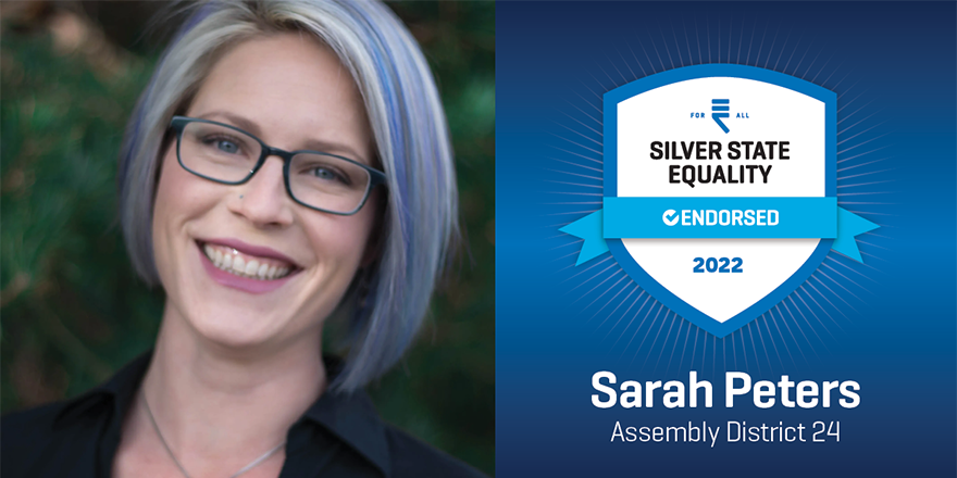 silverstateeq's tweet photo. We are proud to #endorse pro-quality candidates @votesarahpeters @shannon_for_nevada @susieleenv
See the full list of endorsements at https://t.co/Ne2jonepHD
#getoutandvote #itstimetovote #vote2022 #silverstateequality #equality #pridenevada #lasvegaspride #vegaspride https://t.co/5kvo5QH4z2