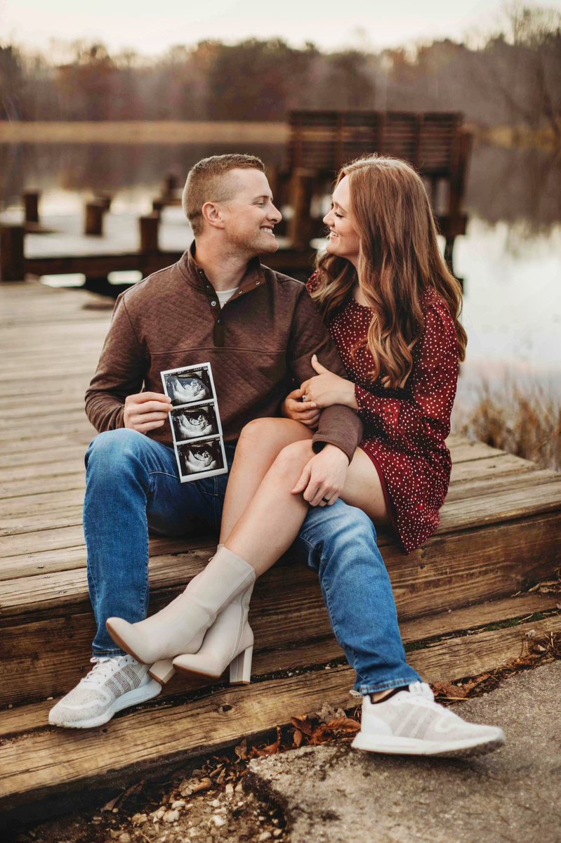 Party of 3 coming in 2023! 

#blessed