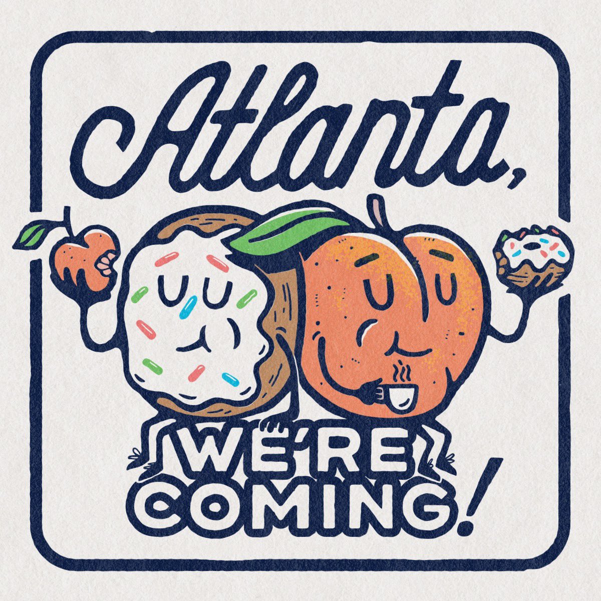 TheSaltyDonut's tweet photo. ATLANTA, WE'RE COMING‼️ 🙌 We're not just packing one bag, we're bringing you 3 SHOPS, opening locations in Buckhead, Krog, and West Midtown!🍑 
🎉 For insider info and access to pre-opening &amp; VIP events, join our Atlanta newsletter at: https://t.co/EaUX3LkNra! https://t.co/JEzcWJ8Cwy