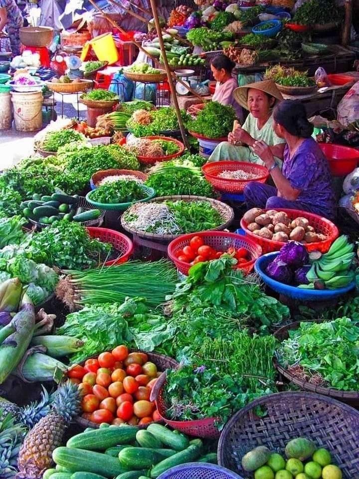 Market, Asia.