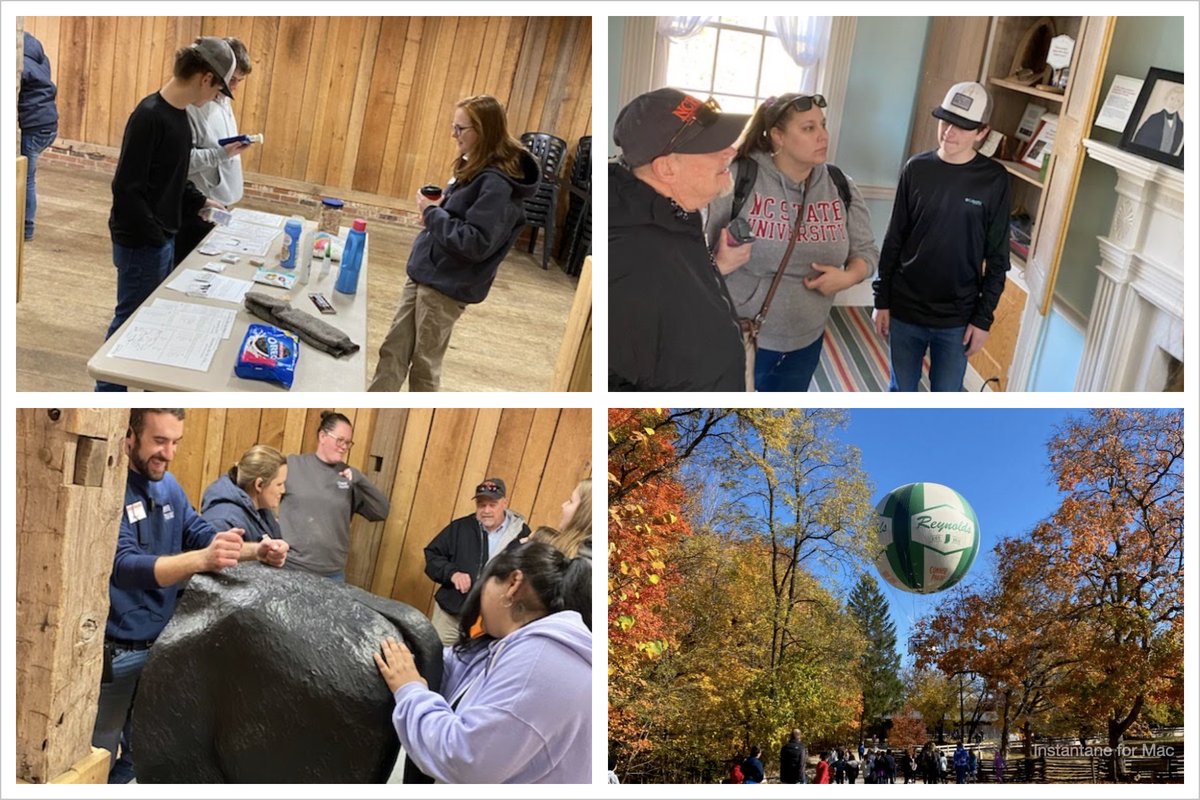 GCPSchools's tweet photo. FFA students recently participated in a national conference in Indianapolis. The group toured Connor Prairie to explore agritourism and rode in a tethered hot air balloon. #GCPSHasSomethingForEveryone https://t.co/cxmDJKNegY