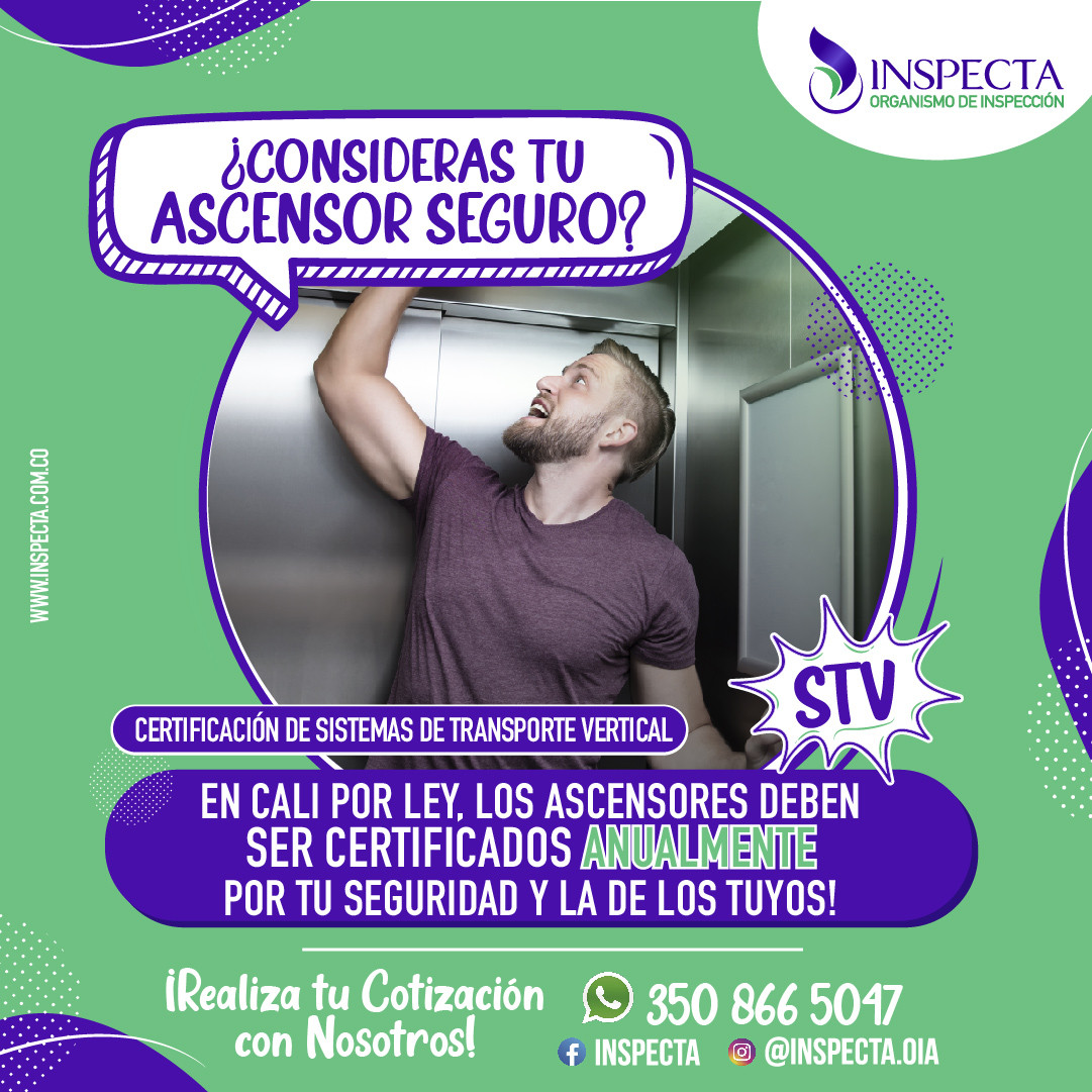 inspectaoia's tweet photo. Por tu seguridad y la de los tuyos, asegúrate que los Ascensores y Puertas eléctricas se encuentren Certificados✅

Recuerda que Certificar es Sinónimo de Seguridad🤩🕵
.
🎯Realiza tu cotización:
Tel y WhastApp: 350 866 5047

https://t.co/EBejwBe0ka
 #colombia #calicolombia https://t.co/XDiedch3Ex