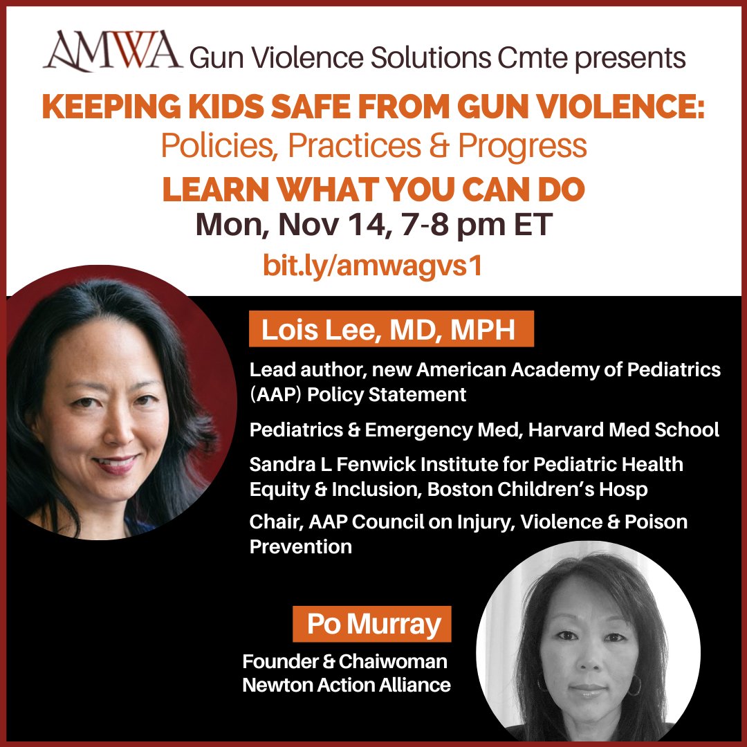 Excited to discuss @AmerAcadPeds new Firearm Injury Prevention Policy Statement with @NewtownAction @po_murray with strategies to #EndGunViolence @DeannaMarie208 @karensheehanmd @safetymd @CDPulcini @meganranney @BostonChildrens @tarhealer @kbgastineau