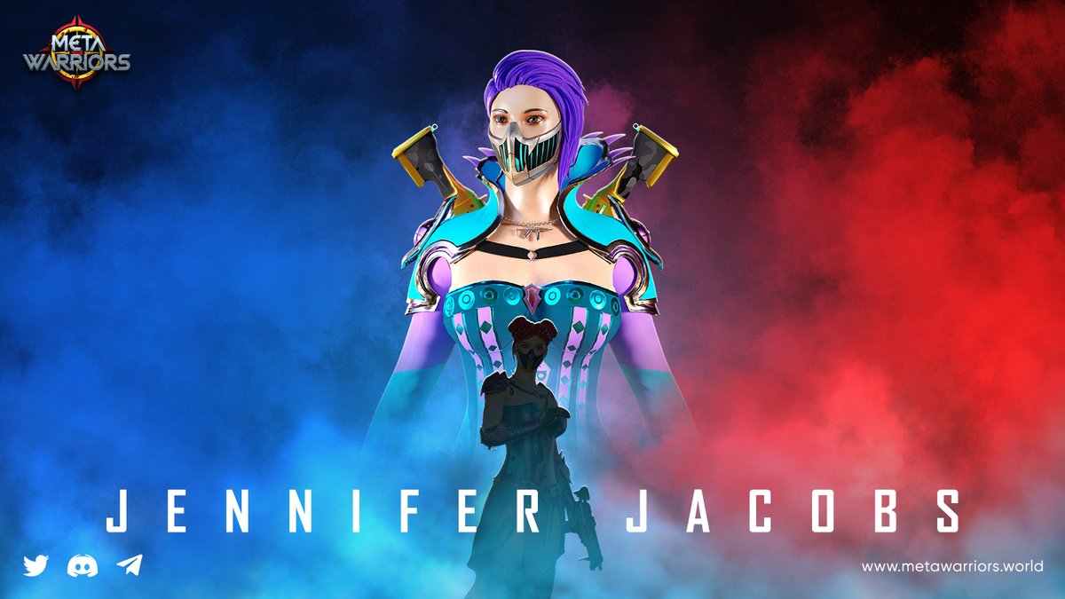 Jennifer is a zombie slayer and we have designed the Jennifer character with a unique skill set, but it has its strengths and weaknesses. 🔥

#metawarriors is developed and published by <a href="/softtiktech/">Softtik Technologies</a>.

Know More about Jennifer👉bit.ly/3fB7jPp

#Cryptos #NFTartwork #ETH