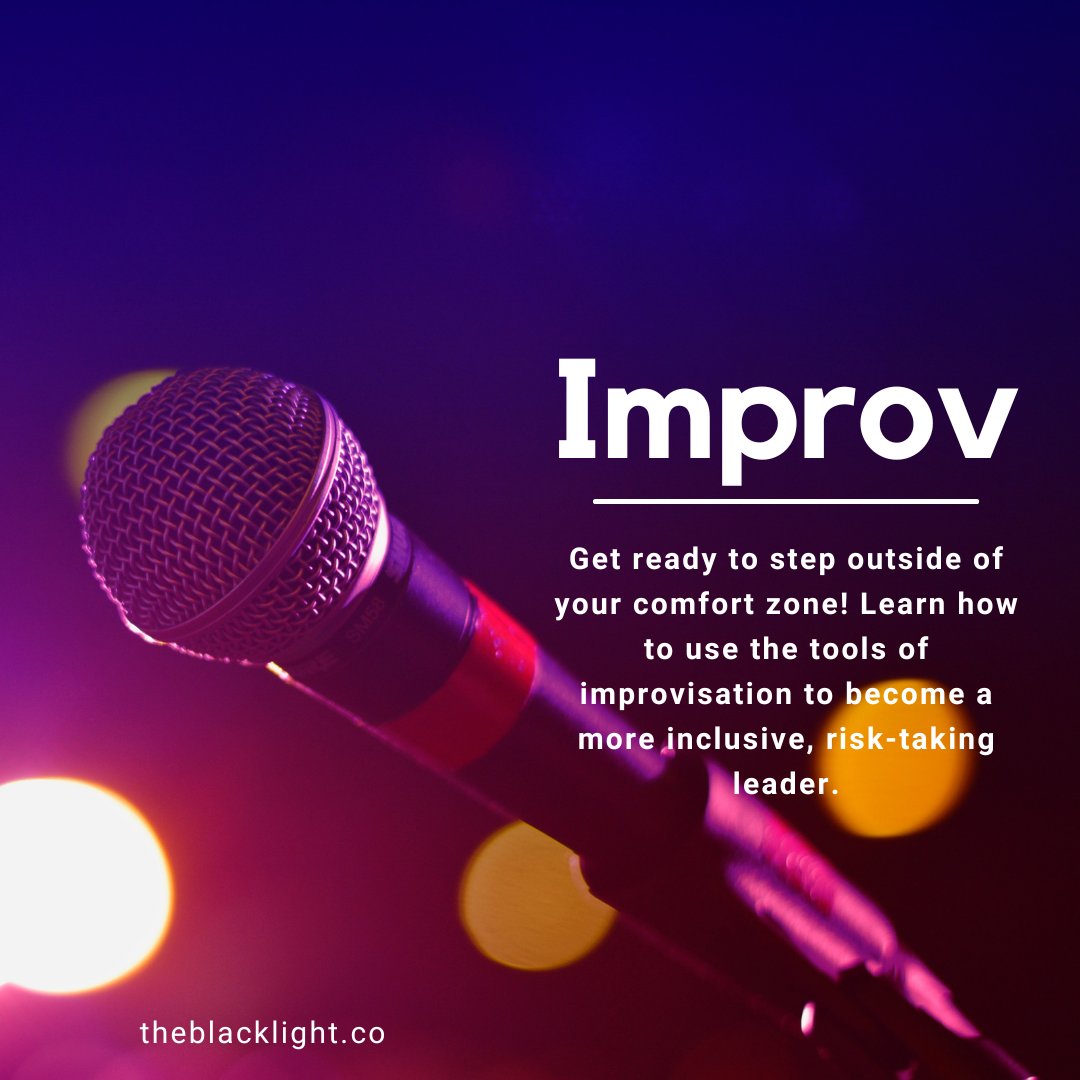 BlacklightSays's tweet photo. Harvard Business School's Francesca Gino believes these three lessons from #improv can help anyone become a better leader. @francescagino
https://t.co/g5tJAImdsi https://t.co/qeHZyPBzjh