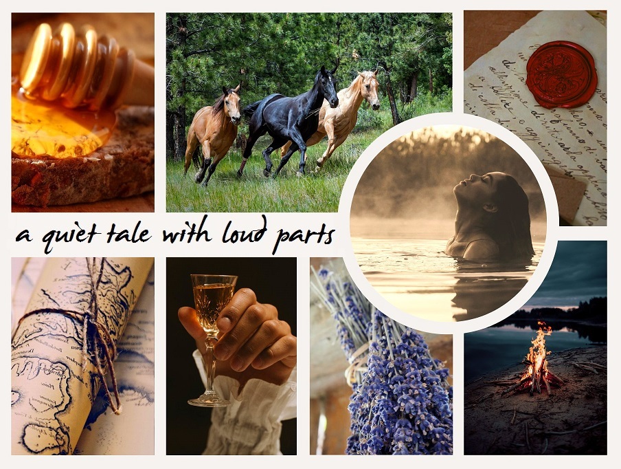 Jane Austen x KUSHIEL

A Lady wed by proxy crosses a land of brutes to meet her husband (likely a brute) but en route falls for a gentle escort.
The twist? They’re the same man, but neither knows it.

+ found family, bi disasters, steamy bathhouses
#MoodPitch #A #F #R #MV