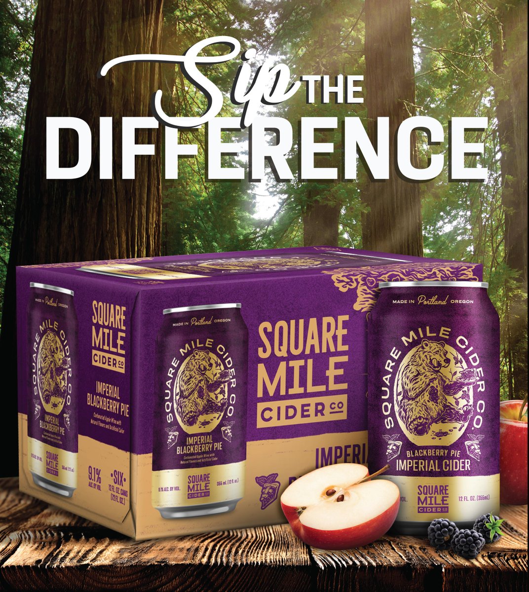 KingBeverage's tweet photo. Blackberry Pie without turning on the oven? Delicious imperial Blackberry Pie from Square Mile Cider has you covered!
#purePNW #SquareMileCider #imperialcider https://t.co/jR2nuBx4eR