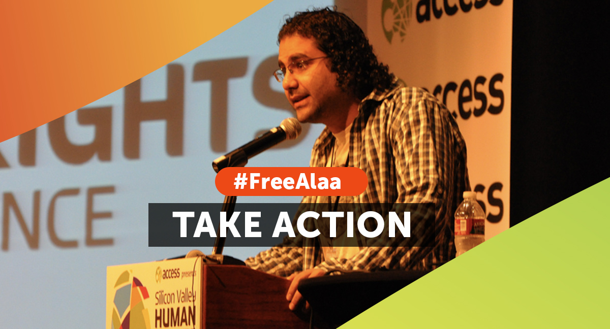 rightscon's tweet photo. ⏰ With #COP27 around the corner, we are once again calling on the Egyptian authorities to free Alaa Abd El-Fattah (@alaa), British-Egyptian blogger, software developer, and long-time member of the #RightsCon community. https://t.co/ePEqnLE2vj