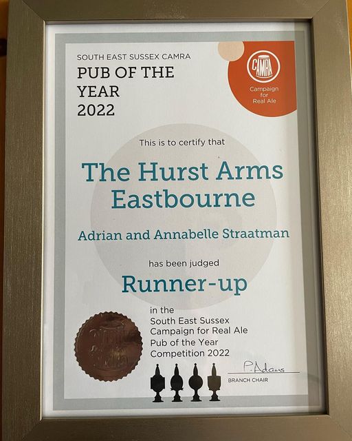 Harveys1790's tweet photo. Congratulations to all of our #pubs that made it into the #GoodBeerGuide2023 👏

Special mention to Mike at #TheBullsHead, who has been featured in the guide for the past 13 years! 

Also to Adrian &amp; Annabelle at #TheHurstArms, who were Runners Up in the 2022 Pub of the Year 🏆 https://t.co/j2nwvU4zUO