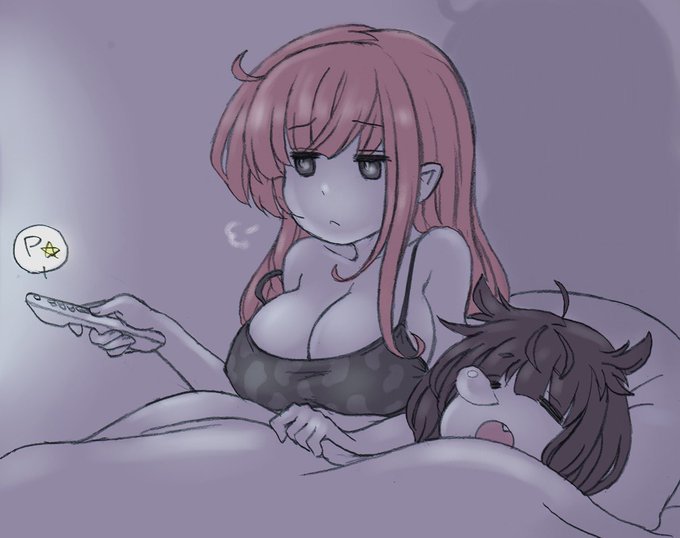 さあさ、よふかしもほどほどにしてさっさとねるんだよ! 