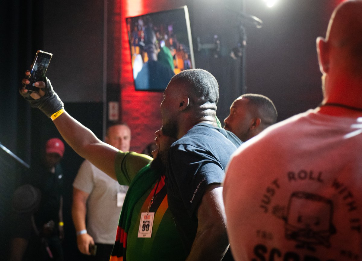 EFCworldwide's tweet photo. Sheesh! Those prelims were lit! 🤯🔥
The action continues with the main card live now! 🤝
#EFC99 https://t.co/z7j1pJG3Bd