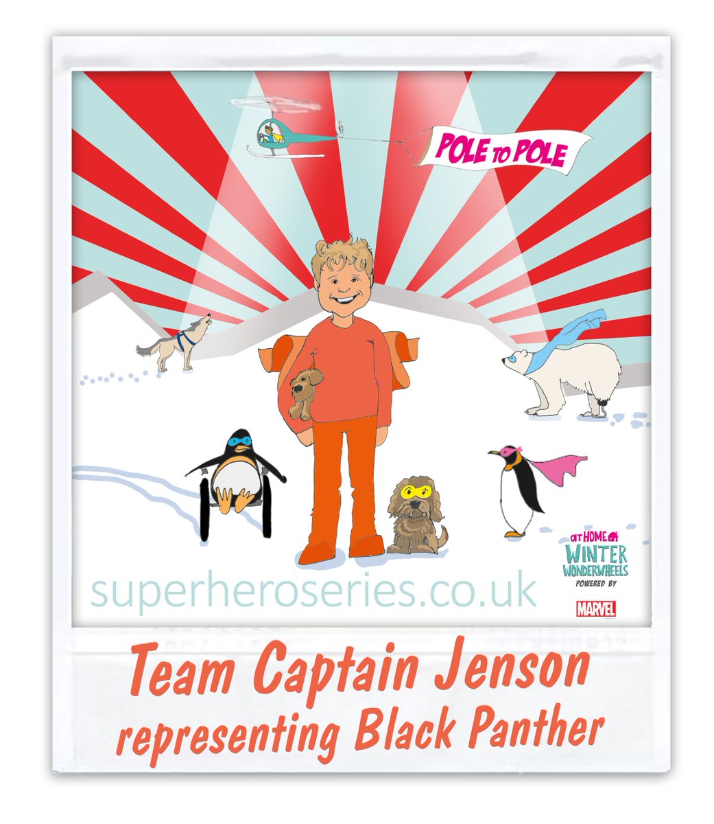 DRUM roll please! We're SUPER excited to announce the first competition winner! Superhero Jenson will be representing Black Panther &amp; using his Sidekick Pup to lead his team to victory! #TeamJenson #Findyourpower