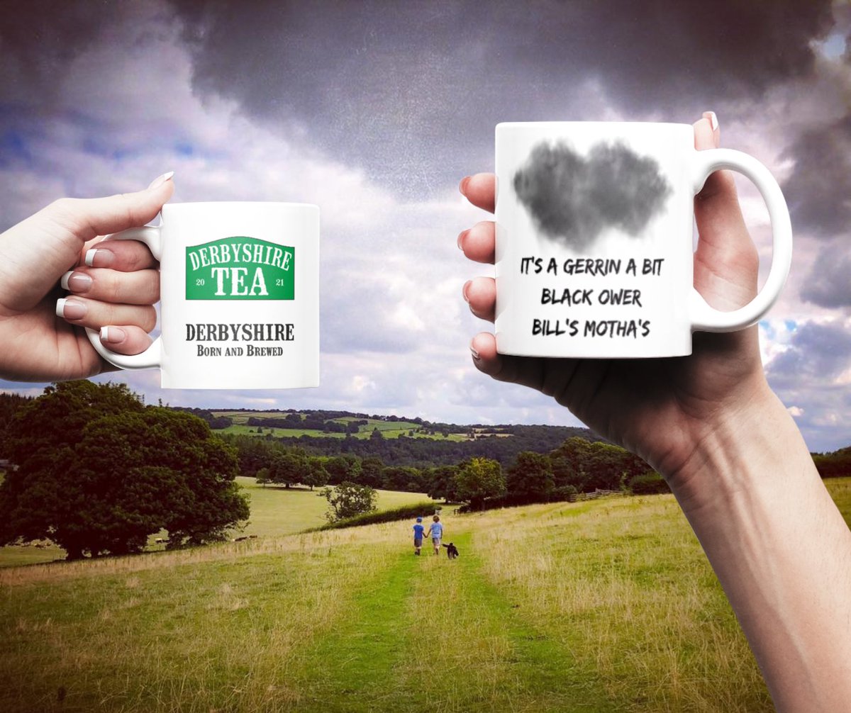 DerbyshireProud's tweet photo. It’s a Gerrin a Bit Black Ower Bill’s Motha’s looking from Alderwasley.
https://t.co/rM7Er2cKdg

Tea Mug with 20 free Derbyshire Tea Bags https://t.co/6UyYe1PVb4