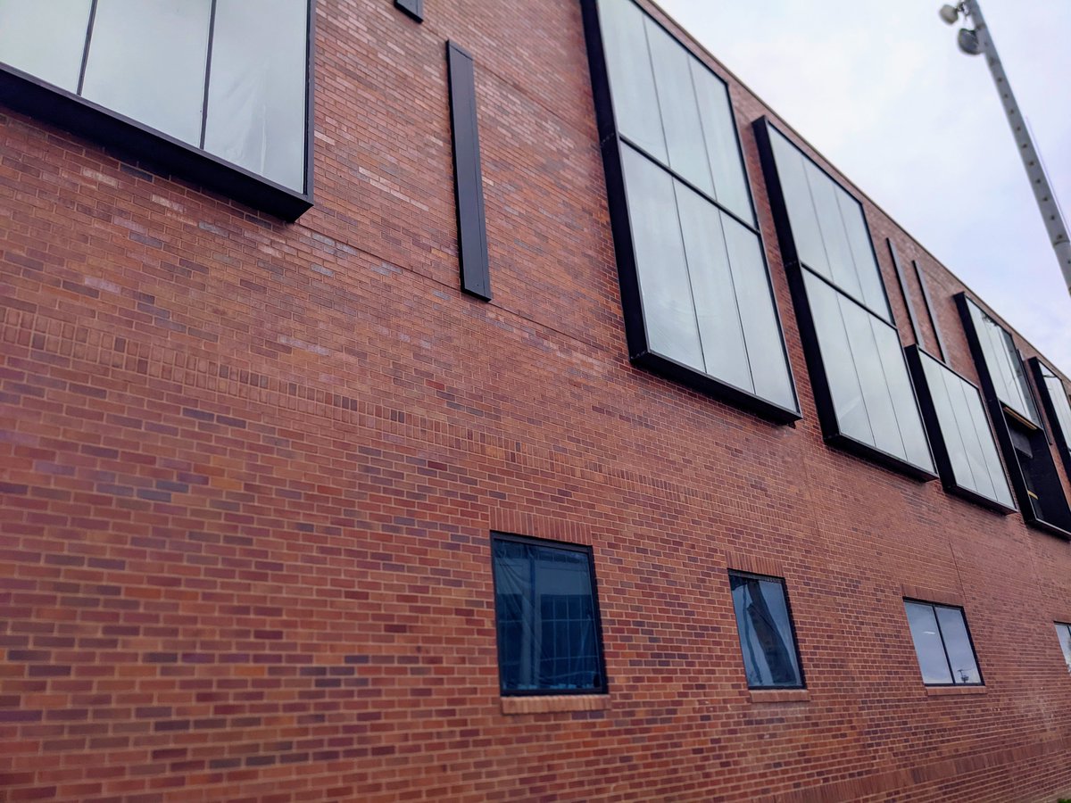 Today, we're thankful for new housing options! How do you like the new windows at the Justice Center?