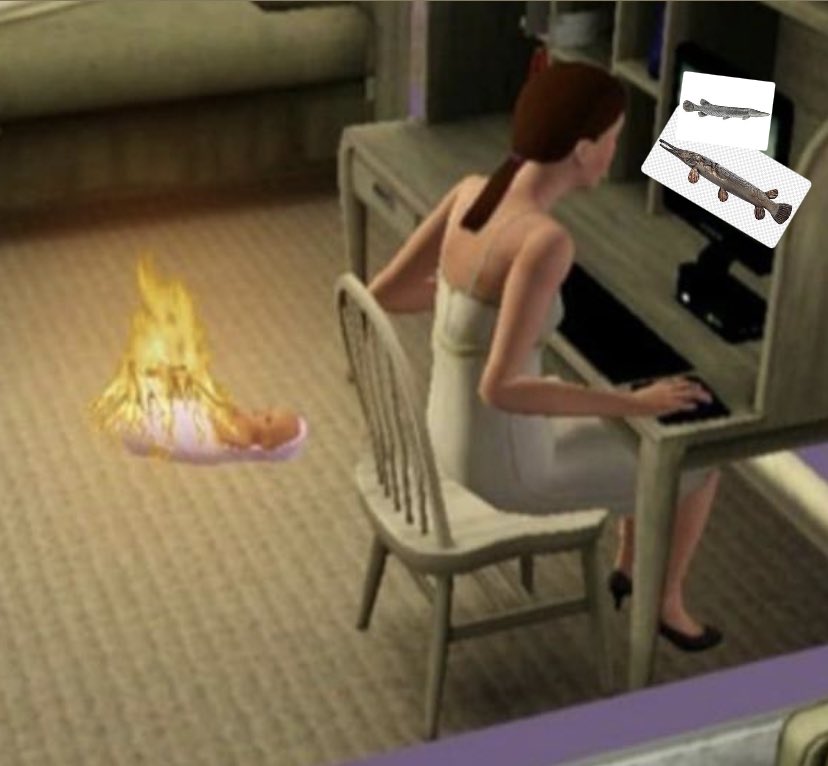 <a href="/OKWildlifeDept/">Oklahoma Department of Wildlife Conservation</a> Sorry honey, mommy is trying to get a limited edition sticker from <a href="/OKWildlifeDept/">Oklahoma Department of Wildlife Conservation</a> during Gar Week #GarWeek