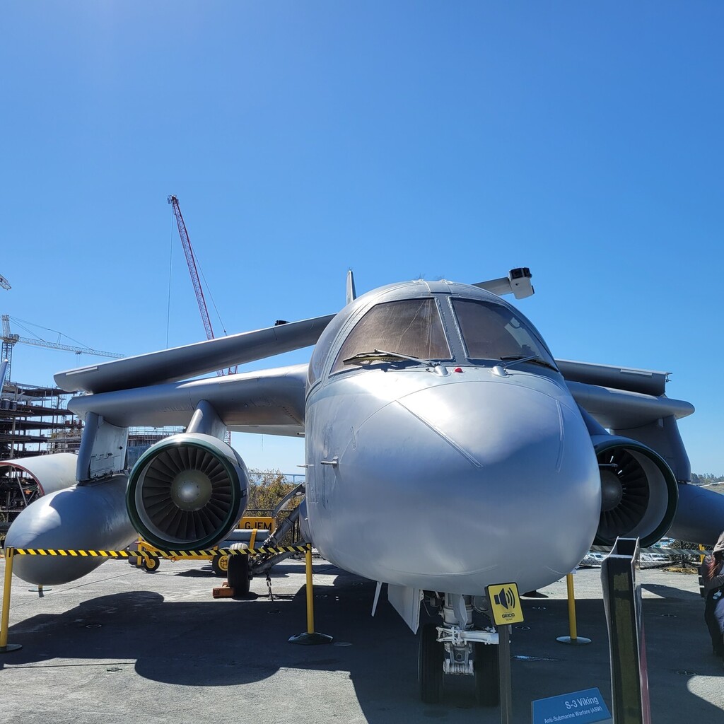 S-3A Viking at USS Midway (CV-41) Museum at San Diego, California 2022 #s3viking #ussmidway #ussmidwaymuseum #usnavy #avgeek instagr.am/p/CkgUAi7LN1Q/