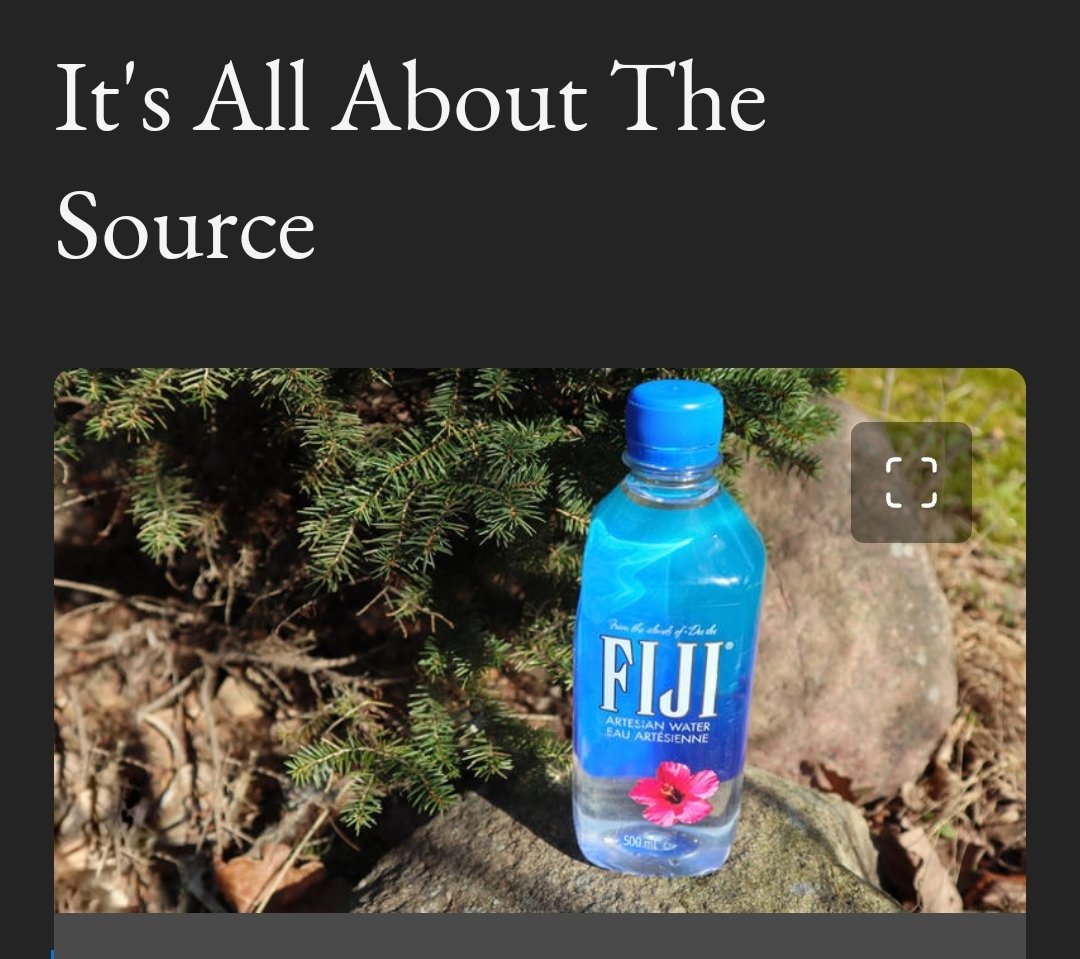 getbewater's tweet photo. Hey There Folks, I see now
"FIJI" is right, Its all about the "Source" and Personally I prefer it from a,
"Local Source" Like our
"Be Water" right here in Bueatiful, North Carolina
How about you?? πΊπ² π§
#USAProud #NCGoodness
#BuyLocal #StayLocal https://t.co/vkQE4zelV1