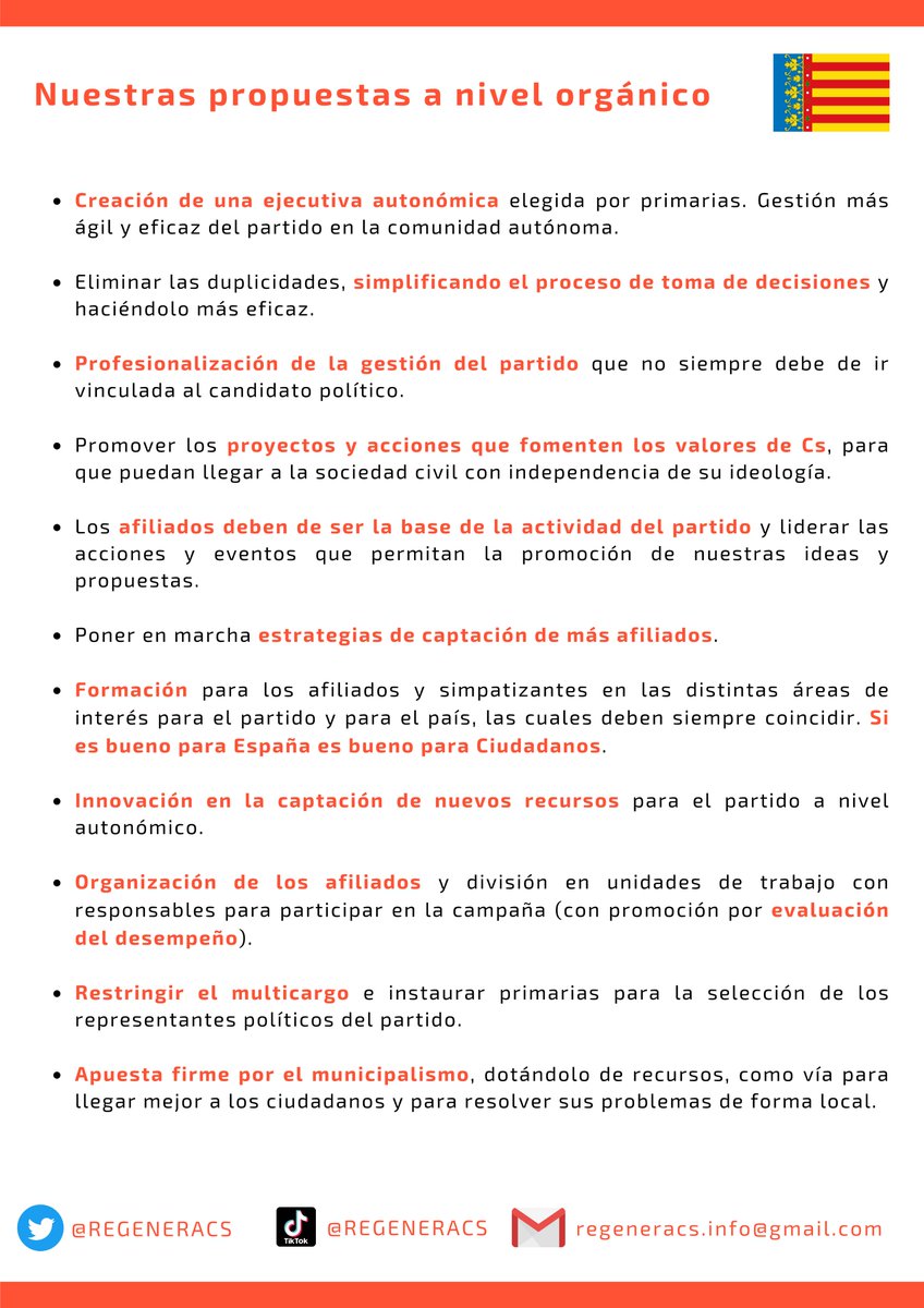 REGENERACS's tweet photo. 🚨Fechas clave para el futuro de @CiudadanosCs :

1⃣Asamblea Refundacional General Extraordinaria (ARGE): Enero

2⃣Primarias  #compromisarios para ARGE: por anunciar

3⃣Primarias autonómicas a la Comunidad Valenciana: después de ARGE

📢Presentamos nuestra candidatura a 2⃣y3⃣ 🫶 https://t.co/4XxbRwmcjf