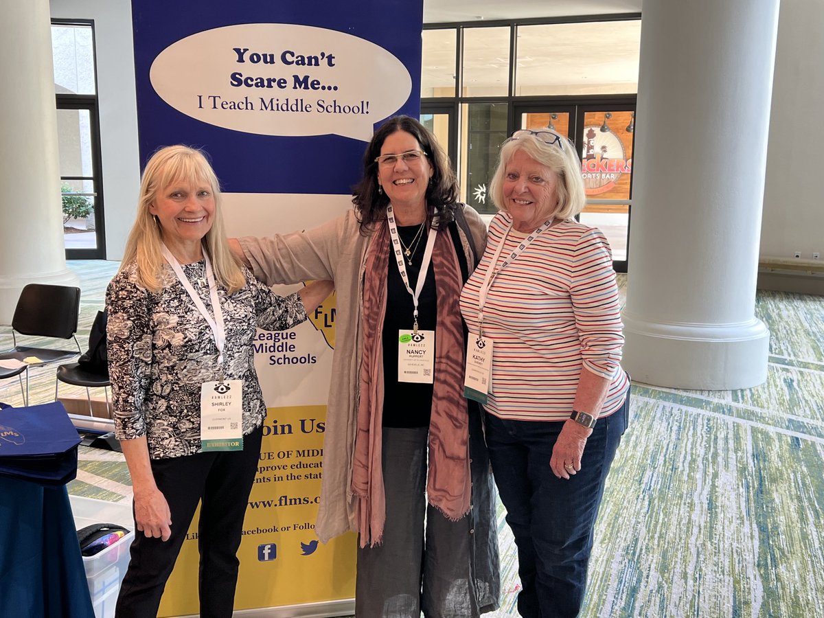 Meeting friends from WAY BACK!! Lincoln Middle School Colleagues!  From the 80s!! Sweet.  Gainesville FL go gators! #amle22 better together!!