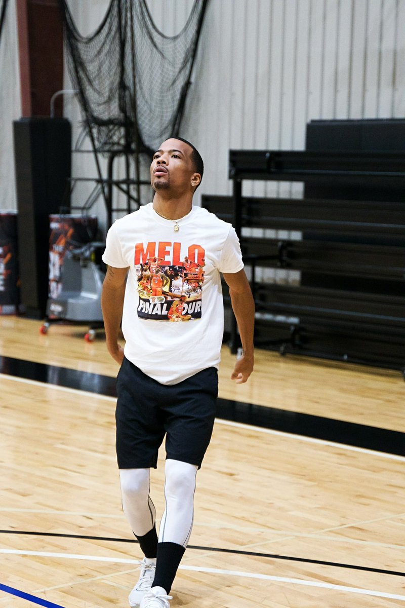 Getting some work in Houston with the Texas legend @tjford  🏀 🦾