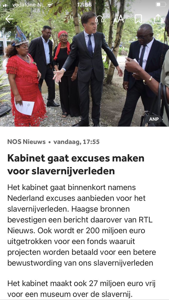 Nee regering niet namens mij en vele anderen. Wij hebben niks te maken gehad met het slavernijverleden. En 200 miljoen weggeven is spugen in het gezicht van de NL’ers in grote financiële problemen. #nietnamensmij #slavernij #slavernijverleden #nietmijnregering