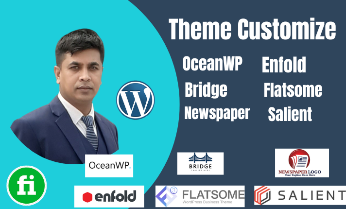 I will customize oceanwp, flatsome, salient, bridge, newspaper and enfold theme
#theme #customize #aesthetic #custom #edit #art #tumblr #fashion #meme #design #green #love #quotes #newjersey #gainpost #custommade #africa #confessions 
Click here
fiverr.com/devs_zaman88