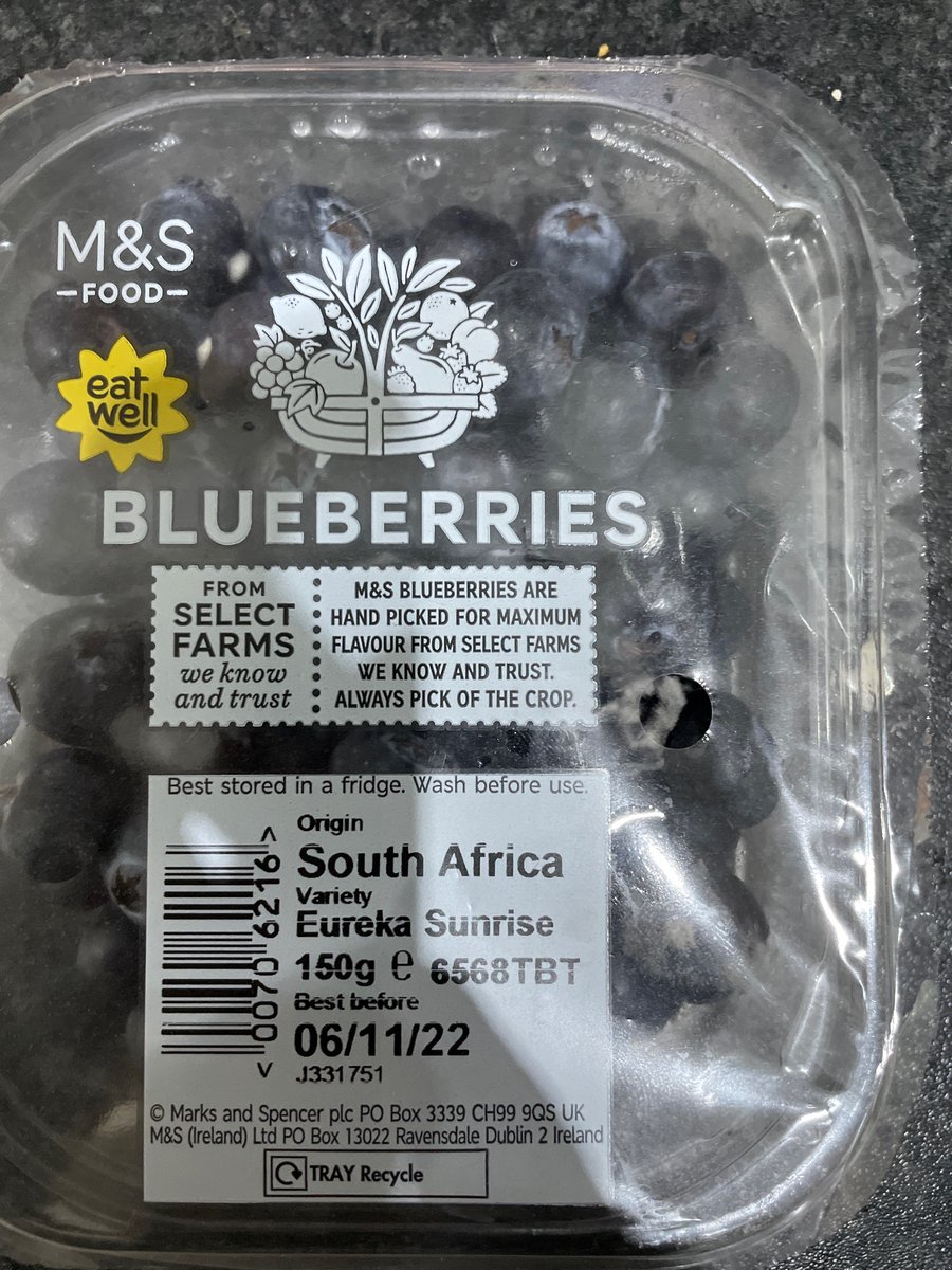 Mrs_CJohnson's tweet photo. @marksandspencer only just bought these yesterday! Some nice hair growing on those and still very much in date https://t.co/LwWUVx7MhS
