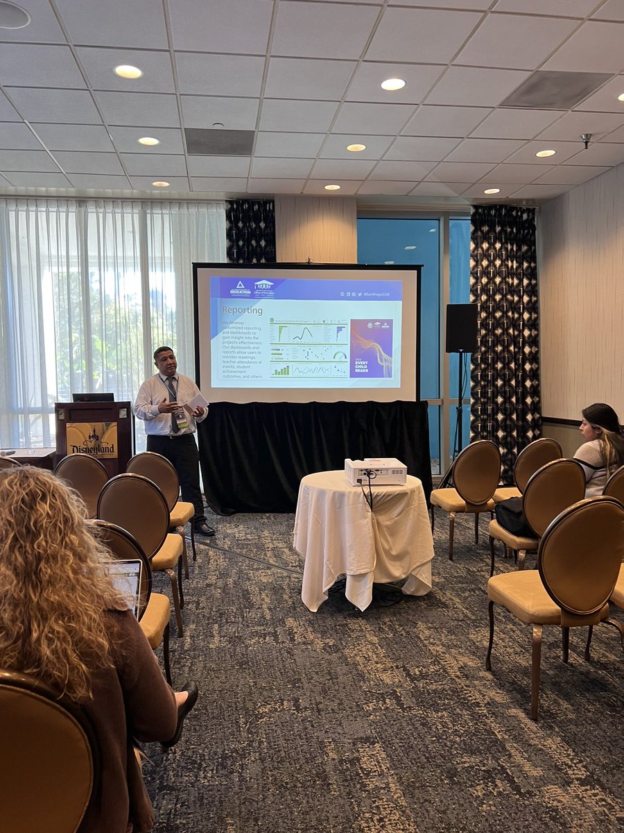LeadErinRoberts's tweet photo. Presenting at CERA today with our SDCOE evaluation team on our collaborative Literacy work. Our purpose is to foster an academic future where all children have the literacy skills to thrive. #cera101 @CoCoSchools https://t.co/kJgT0ihFKE