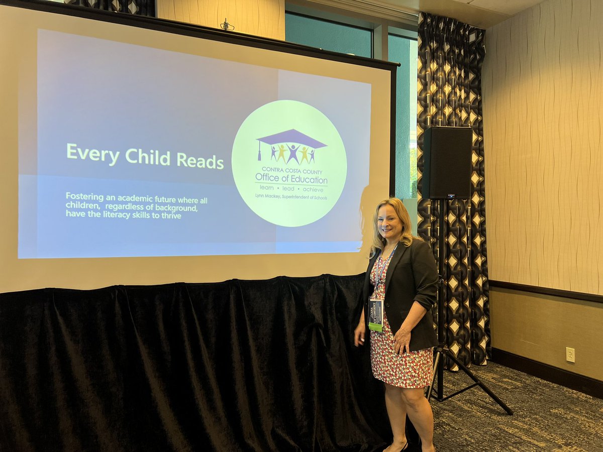 LeadErinRoberts's tweet photo. Presenting at CERA today with our SDCOE evaluation team on our collaborative Literacy work. Our purpose is to foster an academic future where all children have the literacy skills to thrive. #cera101 @CoCoSchools https://t.co/kJgT0ihFKE