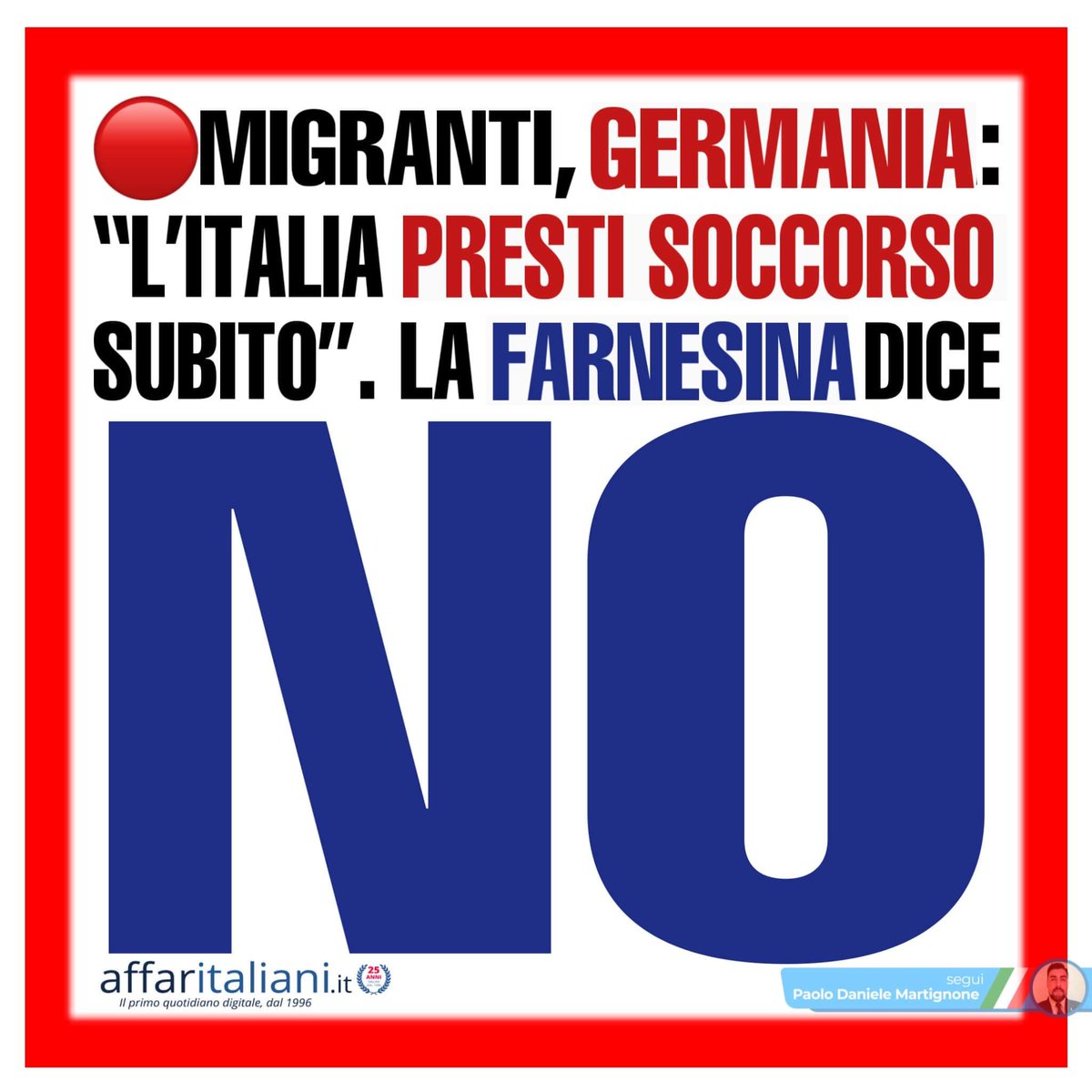 ADA79991318's tweet photo. @Corriere #MAAA #VERAMENTEEEE È L' #EUROPAAA #CHE  #DICE NO #IMMIGRATI😏😏🤔🤔🤔🤔😏😏🤔🤔 https://t.co/d7wWL758Ye
