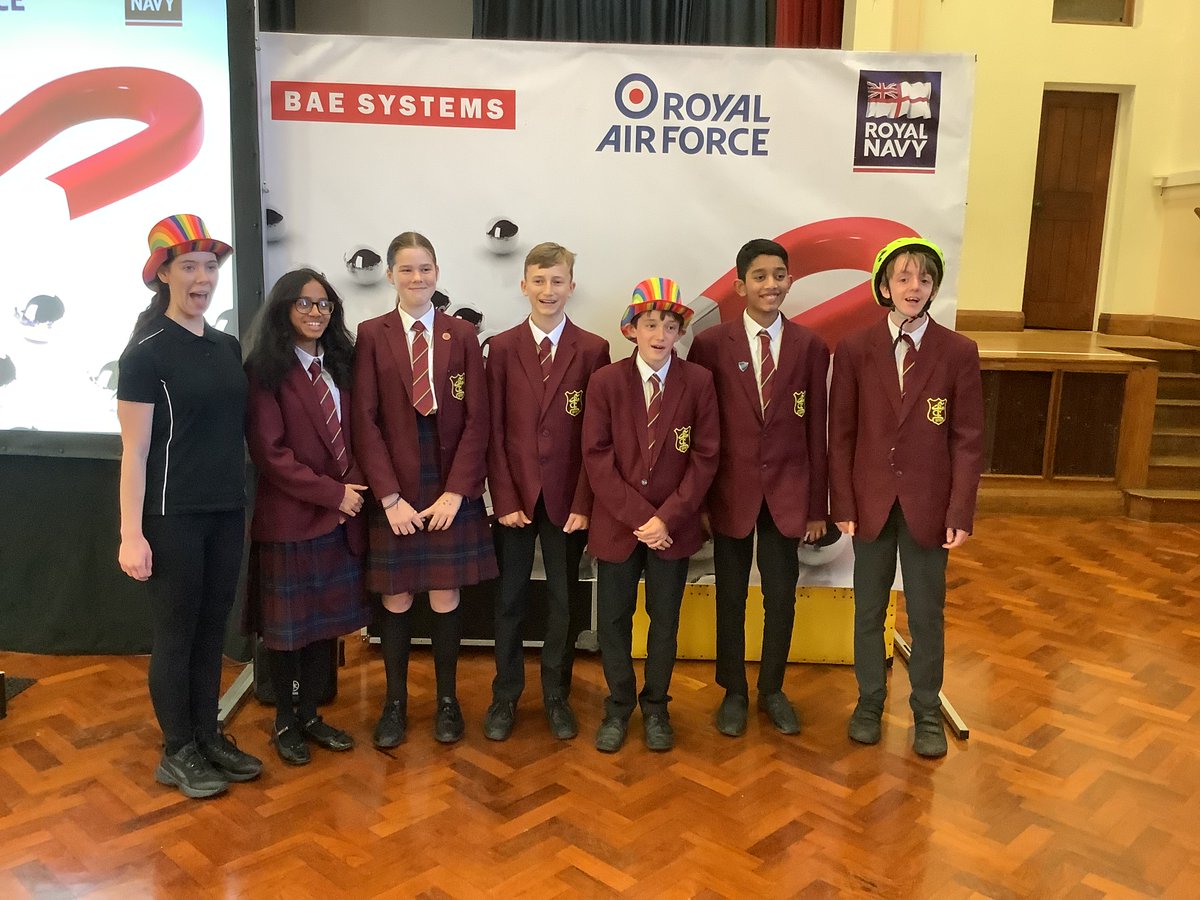 CryptScience's tweet photo. Levitating frogs, electromagnetic hoists and a weightlifting competition for #CryptYr7 and #CryptYr8 today. Thank you to the @Roadshow_Team, BAE Systems, the RAF and Royal Navy for the amazing #STEM roadshow. #CryptCareers #CryptInspirational https://t.co/WZCFUbZnho
