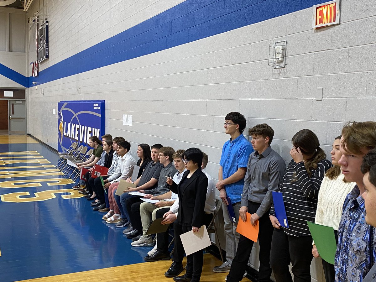 Lakeviewhigh's tweet photo. It’s another awesome day at Lakeview! Mock Interview day! #lakeviewvikes @colnechamber #conquerthefuture https://t.co/KCc2Ne0nkL