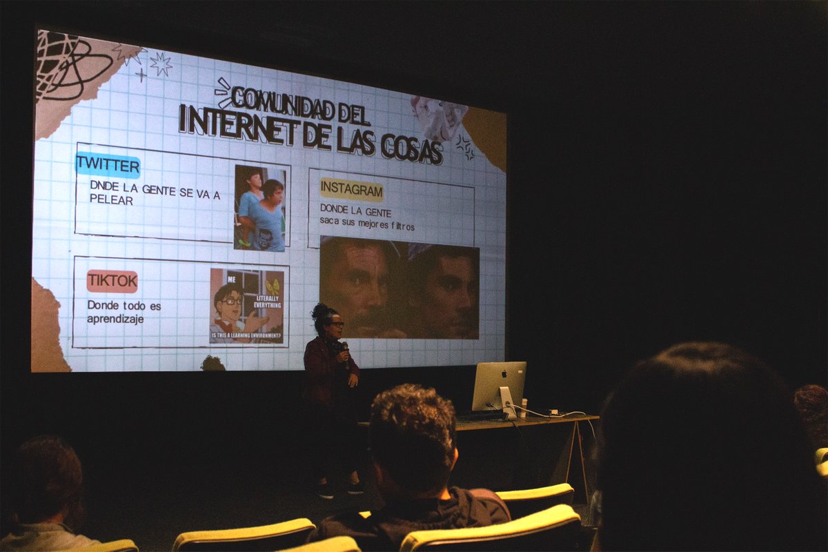 CM_MexicoCity's tweet photo. #CMEthos con @nenamounstro | Magali Torres
Fotos por Emmanuel (@Aztreyx) Chávez.
Gracias a el @CCDmx, SUYAI y Élite. Otra forma de ser.
#CreativeMornings #CMMX #CMMexicoCity #Ethos https://t.co/7A72w5dlt6