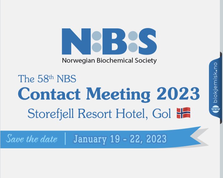 It’s time to sign up for the next NBS Contact Meeting! This is the perfect event to get in touch with all the other colleagues around Norway, don’t miss out on that! 
Early birds close on 1st December. 
More info and registration at: biokjemisk.no/contact-meetin….