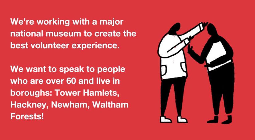 At Snook, we're currently working with a major national museum to reimagine their model for volunteering, but we need your help!

We want to test some ideas but we are missing a key user group from the research. People over the age of 60… read on