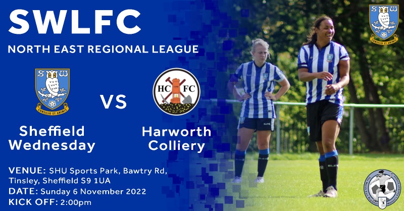After a week off, it's time for our seniors to get back into the swing of things. We host @Harworth_lfc this weekend, and we're on the hunt for a big three points. 📍 SHU Sports Park, Sheffield, S9 1UA 📅 06/11/22 ⏰ 2:00pm 🎟️ Free #OneTeam #WAWAW #ProudToBeOwls