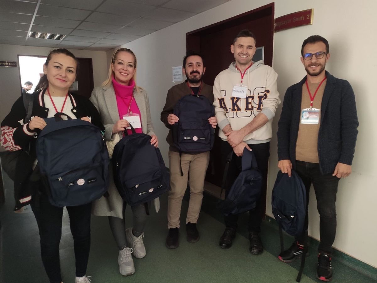 AytenBalaban's tweet photo. Day 1 Actionbound activity with friends. We took the first rank on a small competition 🏆🤓🤩🥳💫 #englishtogether #birlikteingilizce #sabancifoundation #britishcouncil #tcmeb https://t.co/bHKZVg2hXr