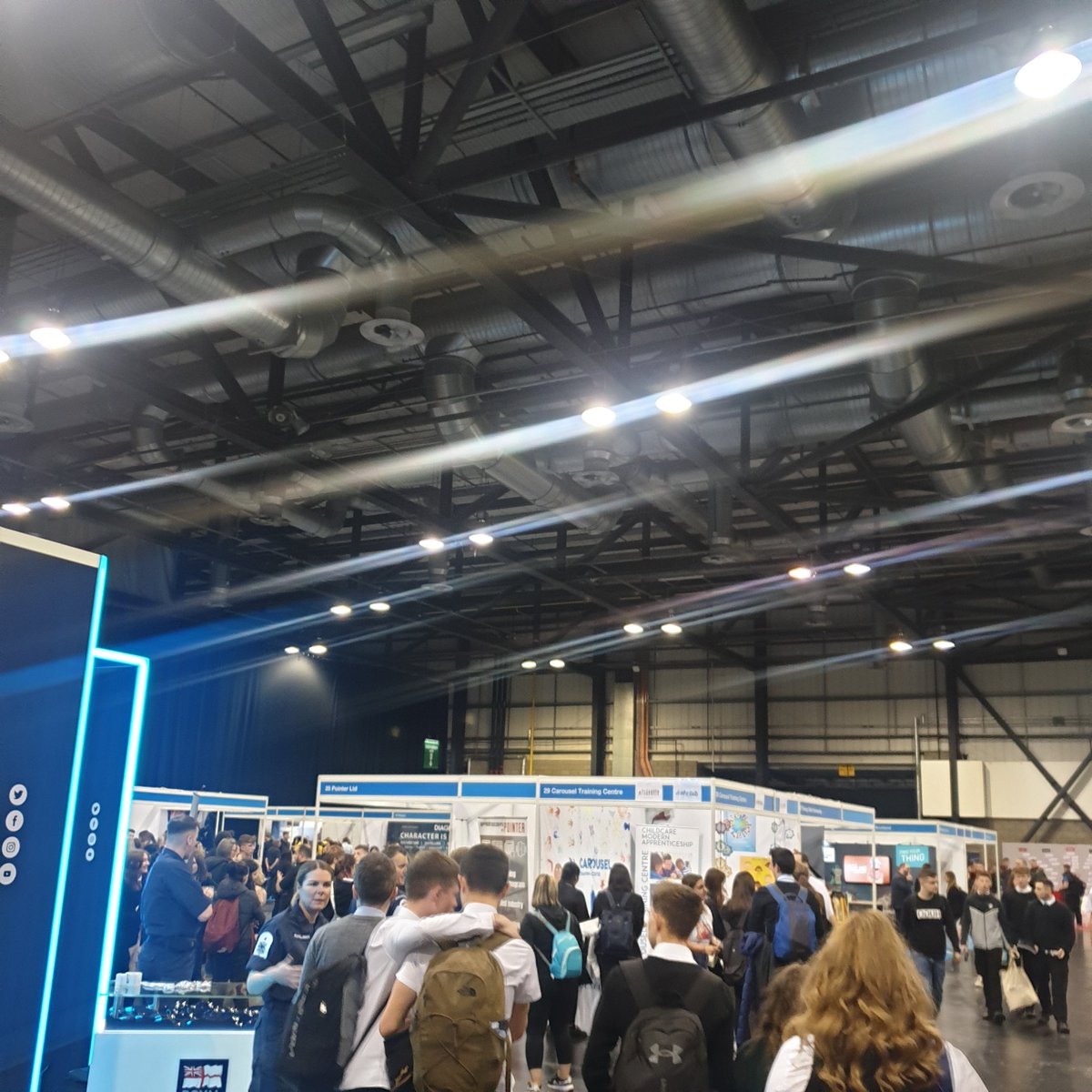 What a fantastic opportunity for our senior pupils to attend the <a href="/SkillsScotland/">SkillsScotland</a> event today 👨‍🍳👩‍🔧👨‍🔬👩‍💻👩‍🚒 
<a href="/meehan_miss/">Miss Meehan</a> <a href="/StThomasAqSec/">St Thomas Aquinas</a> <a href="/Mr_Henry_STA/">⭐️Team S1⭐️</a>